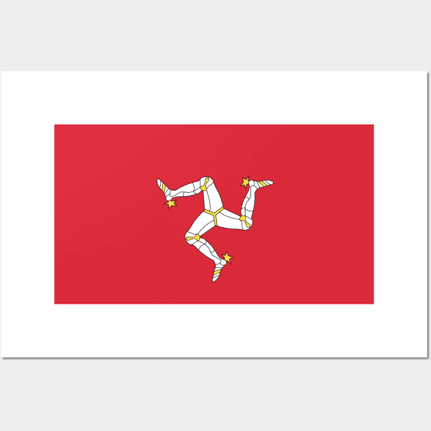 Isle of Man Wall Art by Wickedcartoons